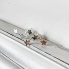 Sterlingsølv Triple star earrings thumbnail