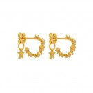 Petite Capella earrings crystal/gold thumbnail