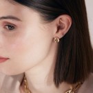 Edblad øredobber Karla studs i 14K forgylt stål thumbnail