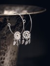 PFG Stockholm Dreamcatcher earrings silver thumbnail