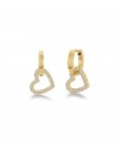 Edblad Eternal Heart Earrings Gold thumbnail