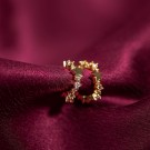 Petite Capella earrings crystal/gold thumbnail
