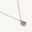 Lily and Rose Emily necklace - Ice blue thumbnail