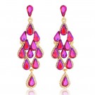 AVI Jewels Bevery earrings gold/pink thumbnail
