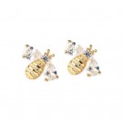 Bee earrings thumbnail