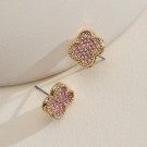 AVI Jewels Como earrings pink/gold thumbnail