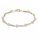 Snö of Sweden Chicago bracelet gold/clear thumbnail