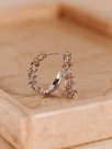 Ylva Li Meadow avantgarde earrings - Light champagne thumbnail