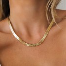 AVI Jewels Snake necklace gold thumbnail