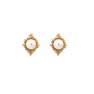 Miss Bonnie pearl earrings ivory thumbnail