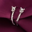Lily and Rose petite Sheba hoops sølv thumbnail