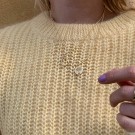 Pilgrim ELIN resirkulert coin halskjede med anheng gullbelagt thumbnail