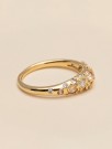 YLVA LI Hermes ring - Crystal / champagne  thumbnail
