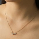AVI Jewels Havana necklace gold thumbnail