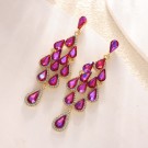 AVI Jewels Bevery earrings gold/pink thumbnail