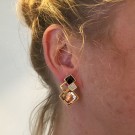 Memory lane vintage pink earrings thumbnail