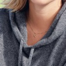 Edblad Bright night moon necklace gold thumbnail