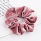 JBX velour scrunchie baby pink thumbnail