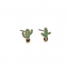 Mini Cactus earring thumbnail