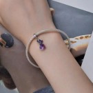 Crystal Heart - JBX Charm/anheng i 925 sterling sølv og cubic zirconia thumbnail