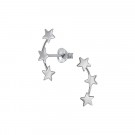 Sterlingsølv Triple star earrings thumbnail