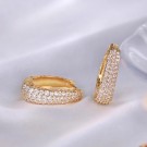 AVI Jewels Broadway hoops gold thumbnail