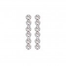 Crystal bliss long earrings thumbnail