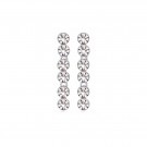 Crystal bliss long earrings thumbnail