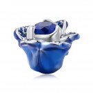 JBX CHARM BLUE FLOWER SILVER thumbnail
