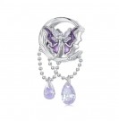 Moon Butterfly  - JBX Charm/anheng i sølv og zirconia thumbnail