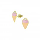 JBX Ice cream stud earrings thumbnail