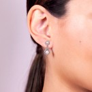 PETITE SOFIA PEARL ØRERINGER – CRYSTAL (Sølv) thumbnail