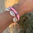 JBX PALMA BRACELET LIGHT PINK PÅ HÅNDEN thumbnail
