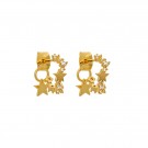 Petite Capella earrings crystal/gold thumbnail