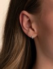 Snö of Sweden Essential Curve small earrings silver thumbnail