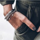 EDBLAD ARMBÅND LOURDES SØLV PÅ HÅNDEN thumbnail