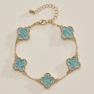 AVI Jewels Como bracelet blue/gold thumbnail