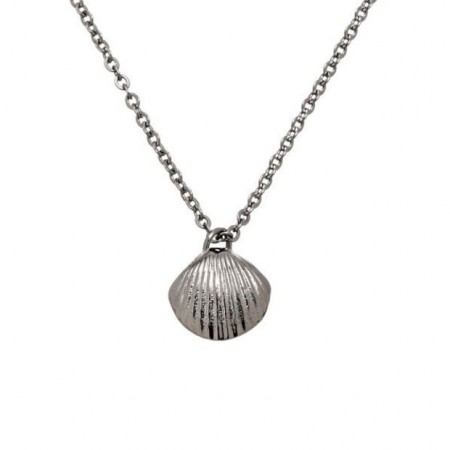 Shell Necklace Steel