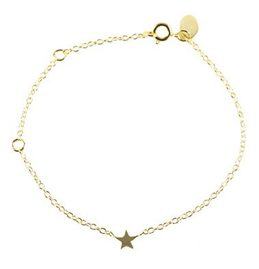 Cooee Star Gold Plated Bracelet