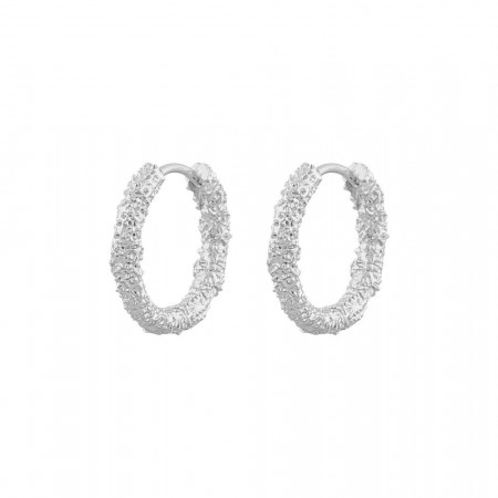 SNÖ Core London ring ear plain silver