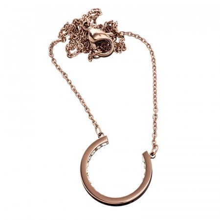 Monaco U-necklace small rosegold