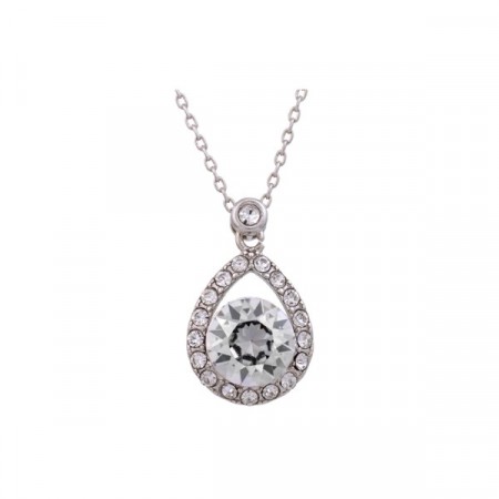 Emmylou necklace crystal