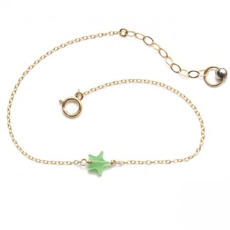 Stella star bracelet seagreen