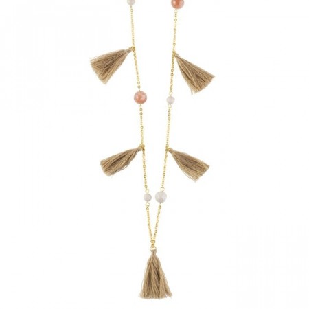 Dyrberg/Kern Taylor necklace sand marble
