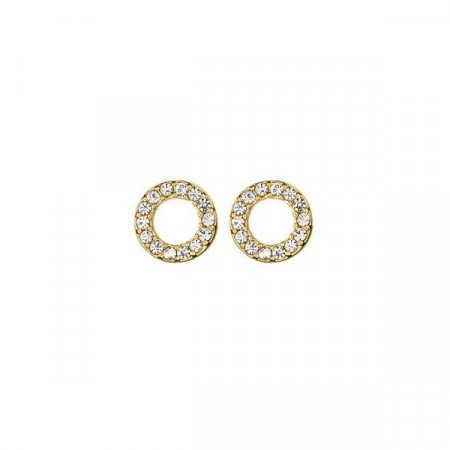 Dyrberg/Kern Koro Crystal Gold Earrings
