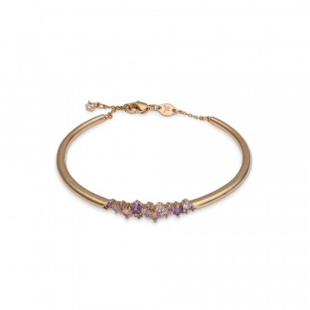 YLVA LI Meadow bracelet - Pink amethyst