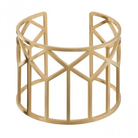 Armbånd Shirin matt gull