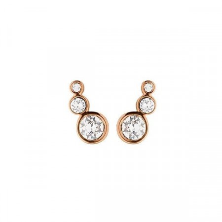 Dyrberg/Kern Lini rose gold earrings