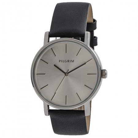PILGRIM Unisex Watch Black/Silver