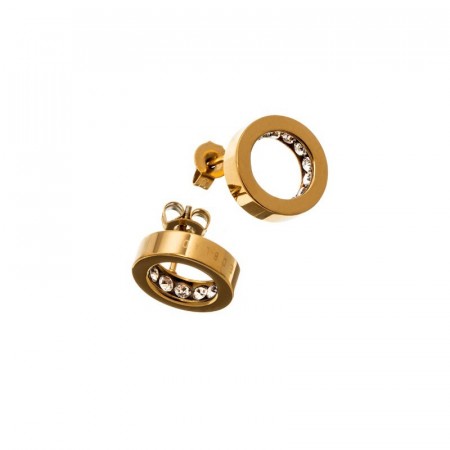Monaco studs gold